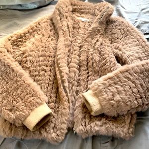 Tan Faux Fur Coat